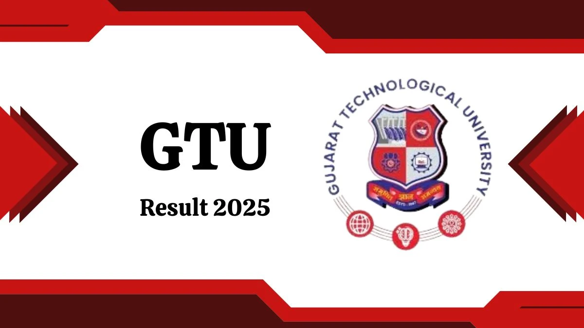 GTU Result 2025 Out at gtu.ac.in Direct Link to Download 4th Sem Result
